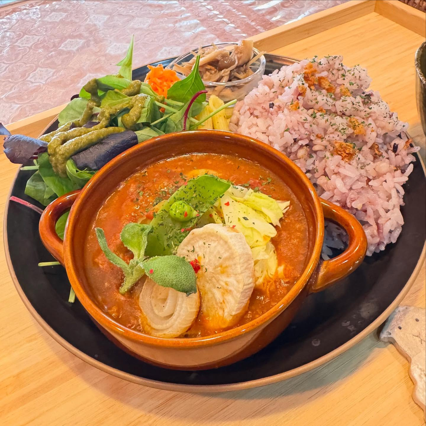 雨が降り始めましたね