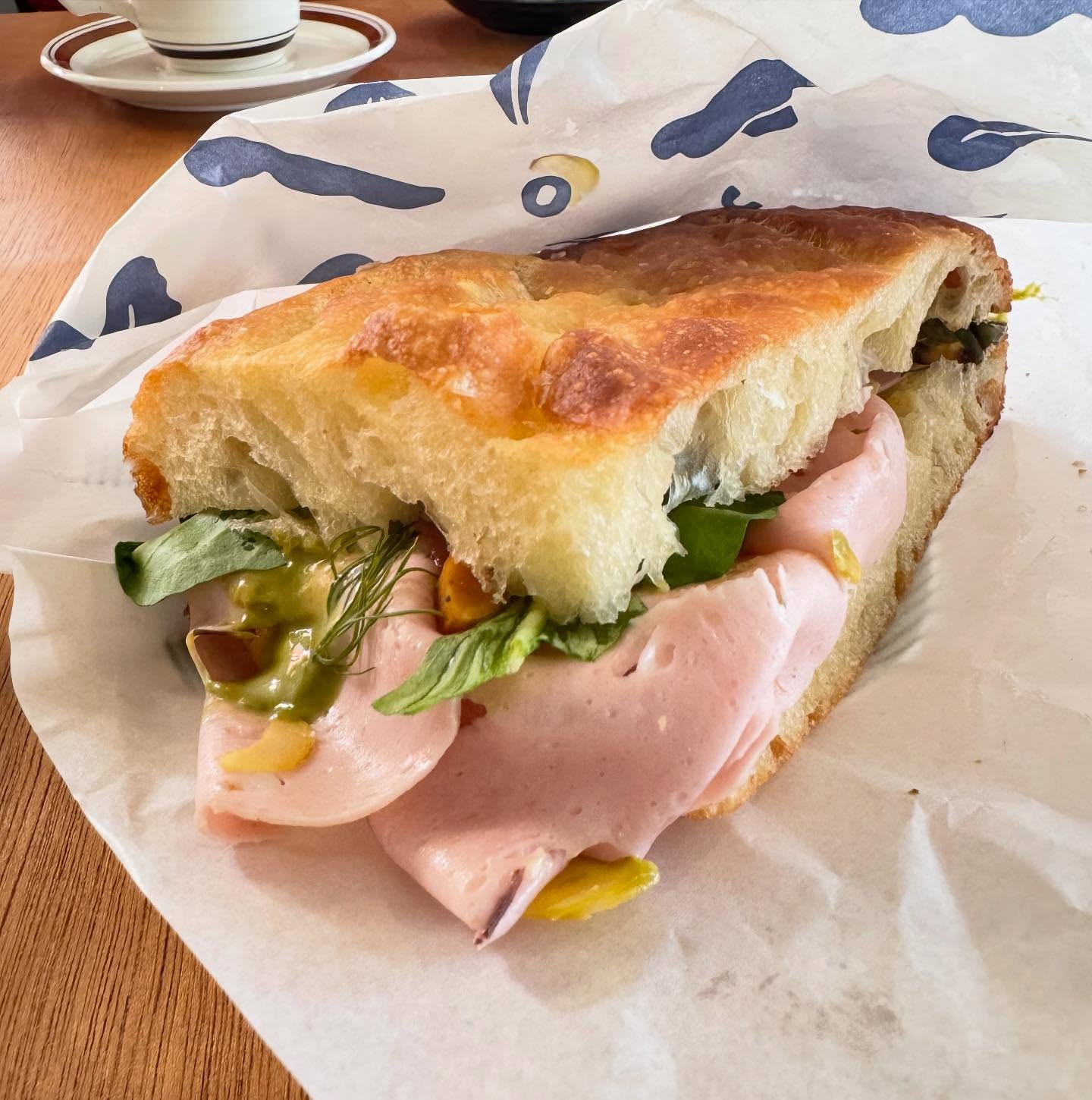 先日、念願のmr.foccaのフォカッチャサンドを頂き全種類...