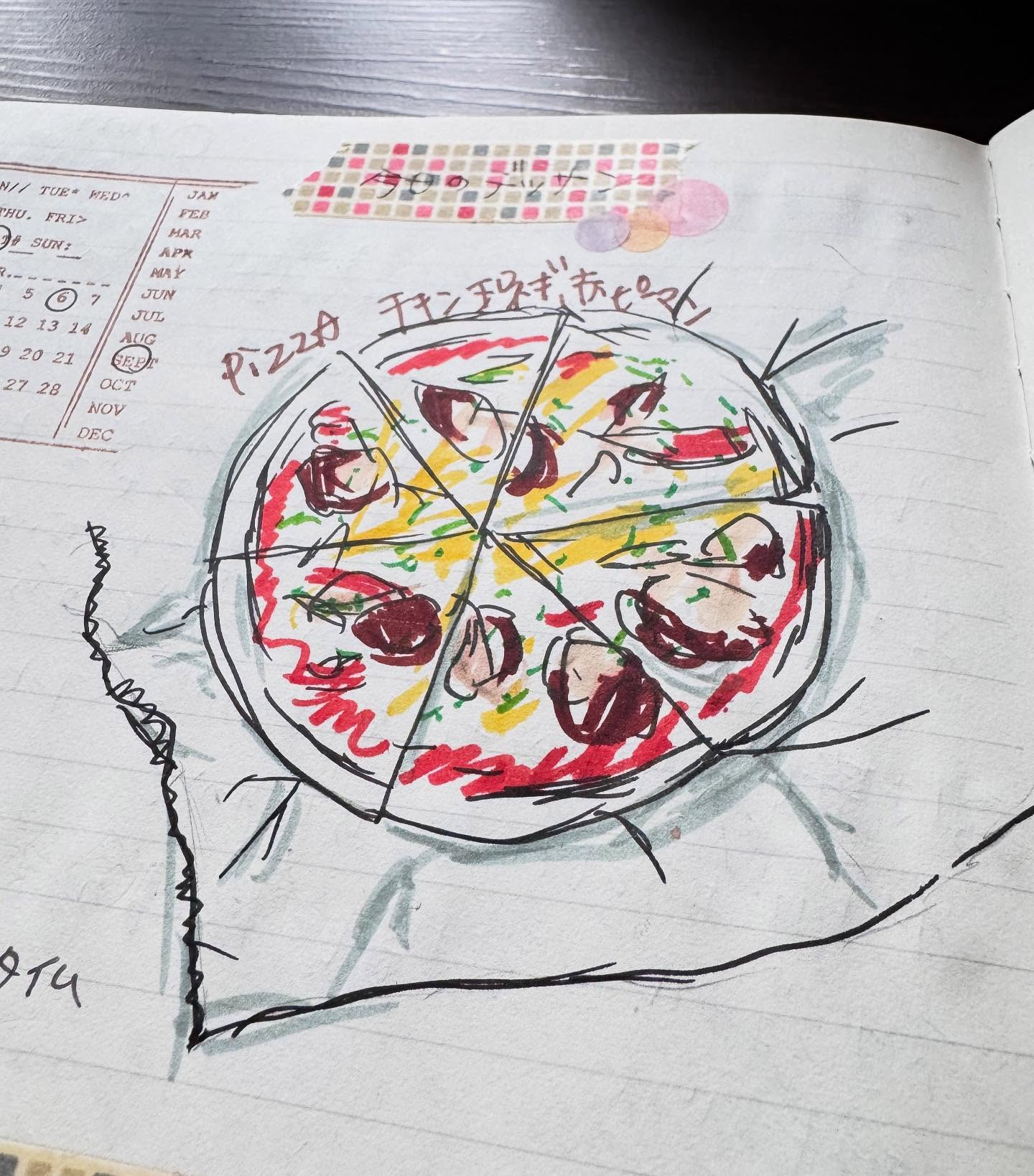 今日はしとしと雨模様