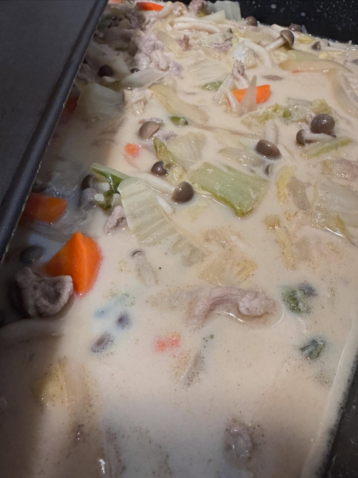 寒くなってくると恋しくなる、まろやかな豆乳クリーム煮